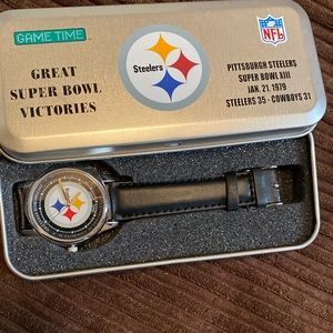 Brand new never worn Steelers watch